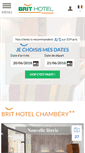 Mobile Screenshot of hotel-chambery.brithotel.fr
